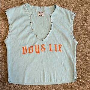 Boys Lie Electric Love rebel tank - Size Small